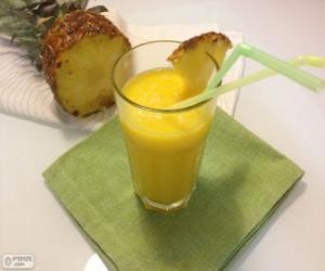 пазл Природные ананасовый сок